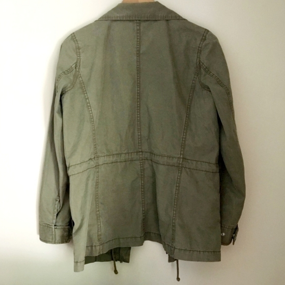Madewell Fleet Dispatch Jacket Palm Tree Green Blogger Favorite Gal Meets Glam - Picture 9 of 14